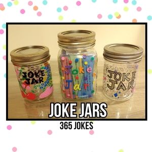 Joke Jars 😆 365 jokes! Great gift! PUNS DAD JOKES